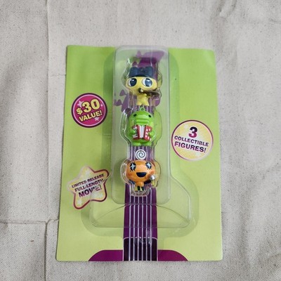 Bandai Tamagotchi Music STAR NEW Character Charms 3 Collectible Figures HTF