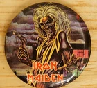 Vintage Pinback Button Iron Maiden British Heavy Metal Band Killers Album 1983