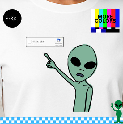 CAPTCHA Shirt S-3XL Unisex Short-Sleeve