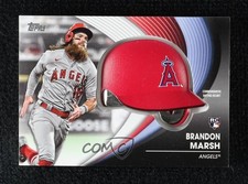 2022 Update Commemorative Batting Helmet Manufactured Relics Brandon Marsh 1o1d