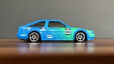 Neumáticos Falken prototipo sin girar de fábrica Hot Wheels VHTF RARO Toyota AE86 Trueno 