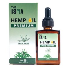 Hemp Oil -Cold Pressed - 100% Pure and Natural for Skin, Face, Nail, Hair