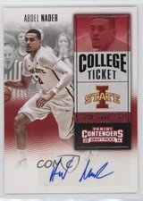 2016-17 Panini Contenders Draft Picks College Ticket Abdel Nader #178 Auto 1cc7