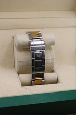 Rolex Submariner 16613 Silver and Gold Oyster Bracelet with Black Bezel 4