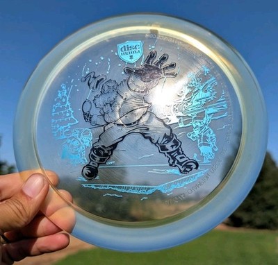 NEW Ice Clear Discmania C-Line PD 175g Disc Golf PENNED PD Santa Xmas 