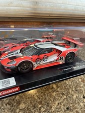 Carrera 124 Digital Slot Car Brand New Ford GT Race Car No. 24 Rare Neon Orange