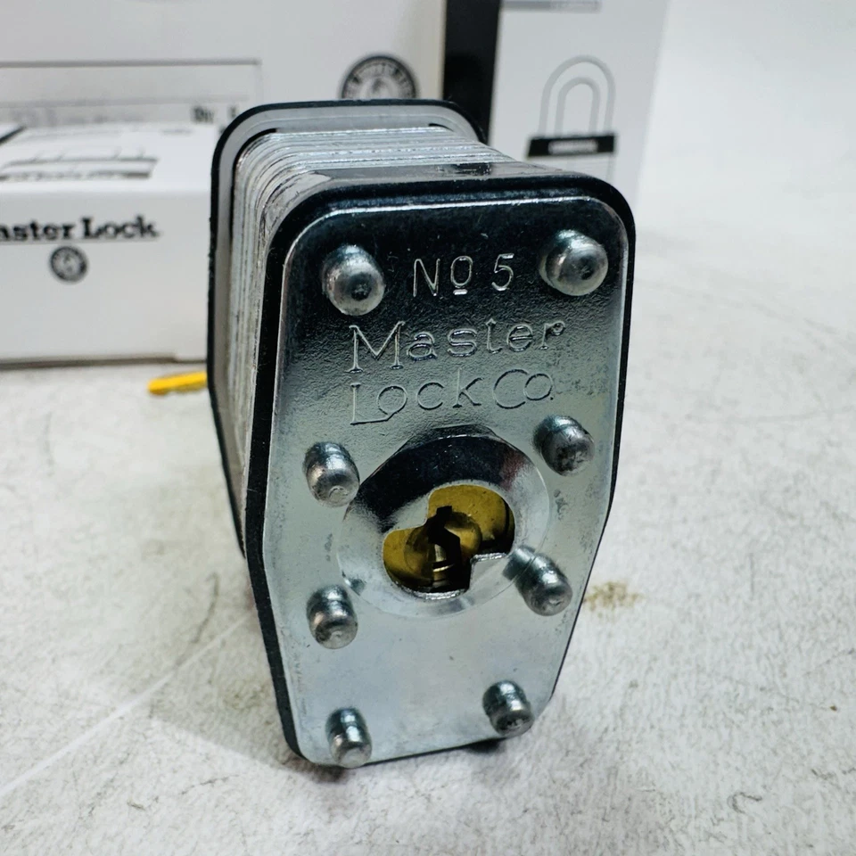 6 Pack - NEW Master Commercial Locks M15KALF Boron Carbide With Keys Alike A112 - Image 4 of 4
