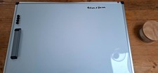 Nobo Magnetic Dry Erase Whiteboard Board 60 cm x 90 cm Magnetic Surface