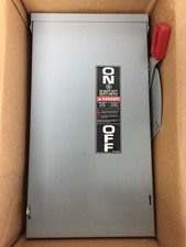 GE THN3363R 100 AMP 6000 VOLT 3 POLE NON-FUSIBLE OUTDOOR DISCONNECT..D-2005