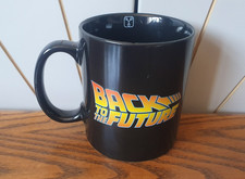 BACK TO THE FUTURE magic mug HALF MOON BAY heat, colour changing TIME and LOGO
