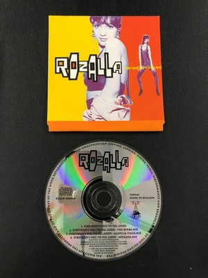 1991 Rozalla: Everybody's Free (to Feel Good) Belgium Remix Single CD w/Insert!