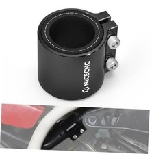 Exhaust Clamp Exhaust Sleeve Clamp Band Compatible with Yamaha Blaster Black