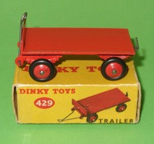 Dinky / 429 Red Lorry Trailer / Boxed