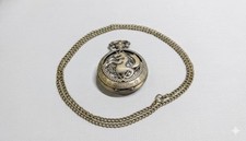 Fullmetal Alchemist Ed Elric Pocket Watch MIB Antique Bronze Chain