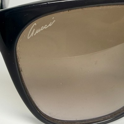 Gucci Sunglasses 3539/S Gucci GG 3539/S 5FB81 Sunglasses Black White Web Stripe 62  main image 2