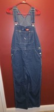 Mens Dickies Denim Utility Overall Bibs Size 32 X 30