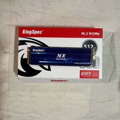 Kingspec 512GB MP33 M.2 2280 PCle 3.0x4 Internal SSD