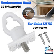 For Pre 2010 VELUX ZZZ 179 Skylight Replacement Opener Hook W/ Screws 3D Printed