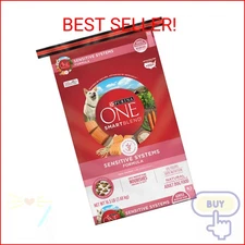 Purina ONE Natural, Sensitive Stomach Dry Dog Food, +Plus Skin & Coat Formula - 