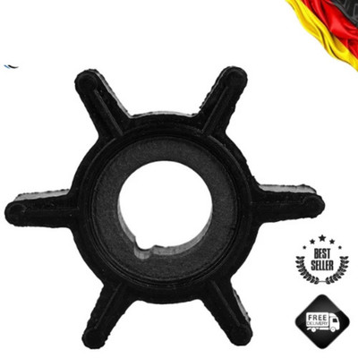 Impeller for Mercury Mariner 2 HP, 2.5 HP, 3.3 HP, 4 HP, 5 HP, 6 HP outboard mot