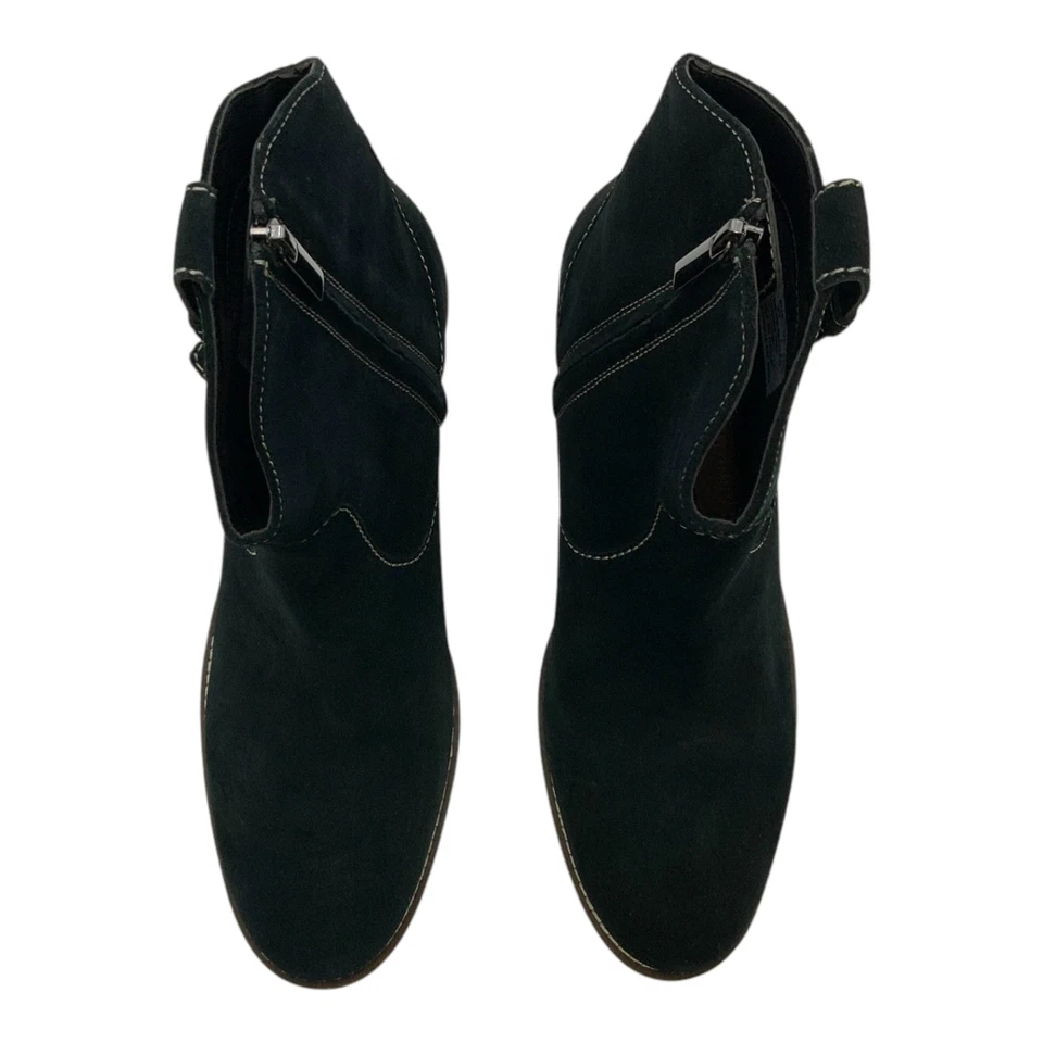 Hush Puppies Hannah Mid Boot Black Suede US Women's 9M - Image 4 of 4