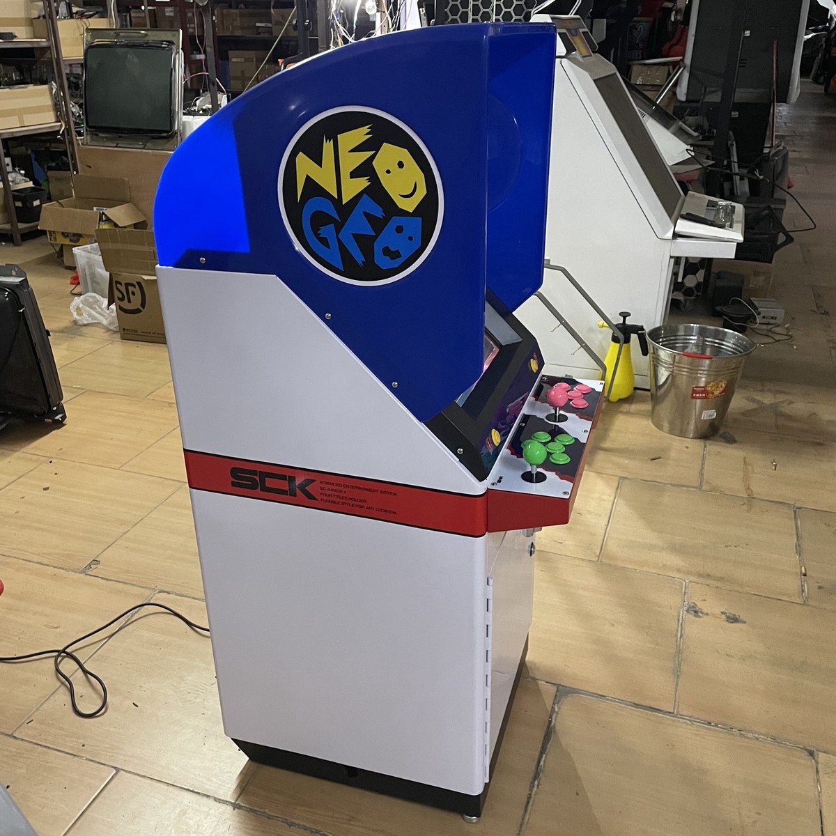 REPRO SNK Neo Geo SC19 SC-19 17-inch Monitor Arcade Cabinet | eBay