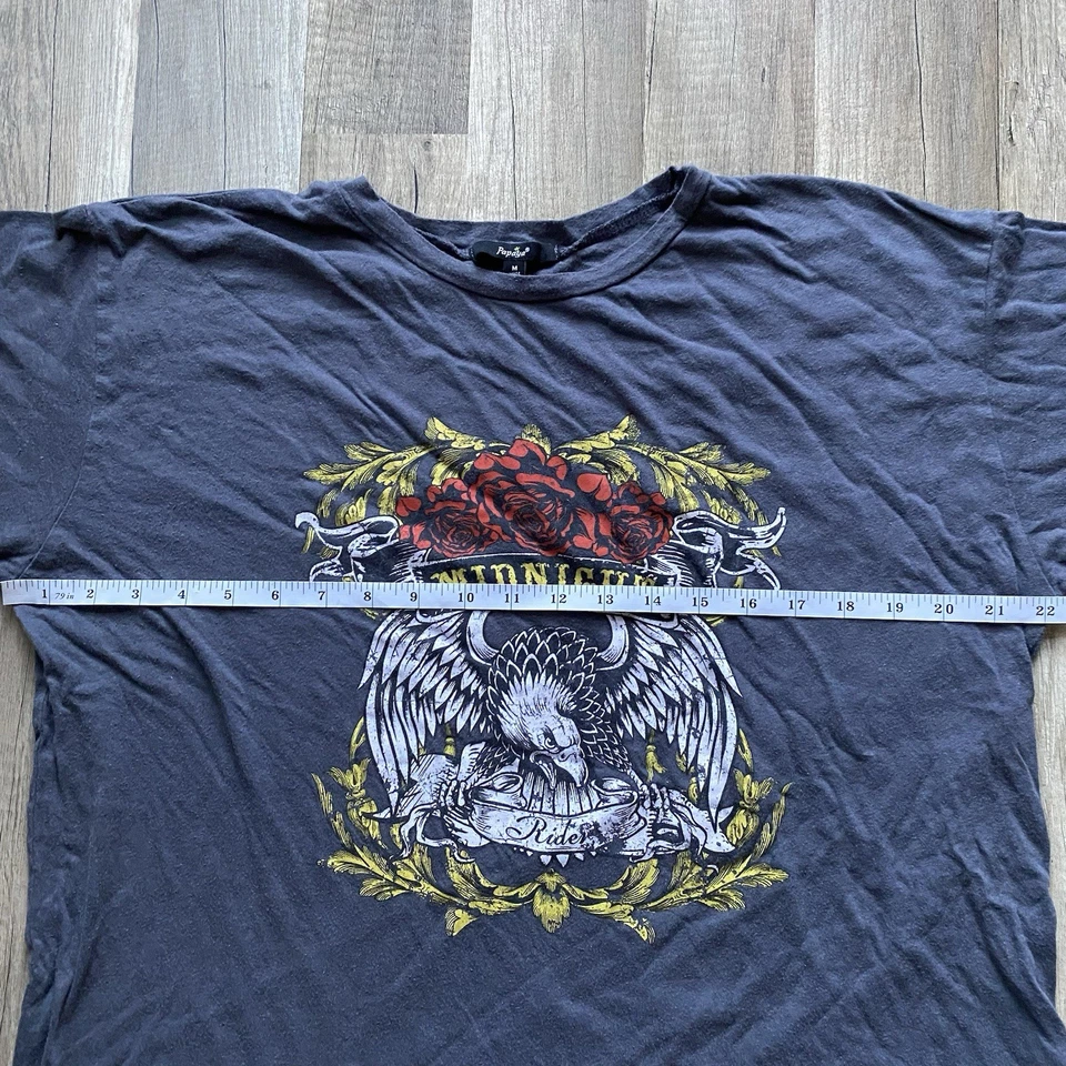 Camiseta Gráfica Estilo Alas de Ángel Grunge Emo Patinador Vintage Años 2000 Y2K Foto 4 de 4