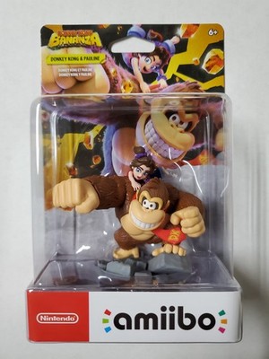 Donkey Kong and Pauline: Donkey Kong Bananza Series Amiibo Brand New & Sealed