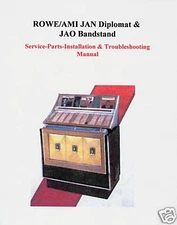 Rowe AMI JAN - Diplomat  & JAO-Bandstand Jukebox Manual
