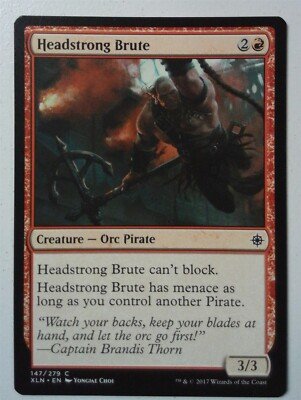 #ad #ad Headstrong Brute *PLAYSET* Magic MtG x4 Ixalan $1.99