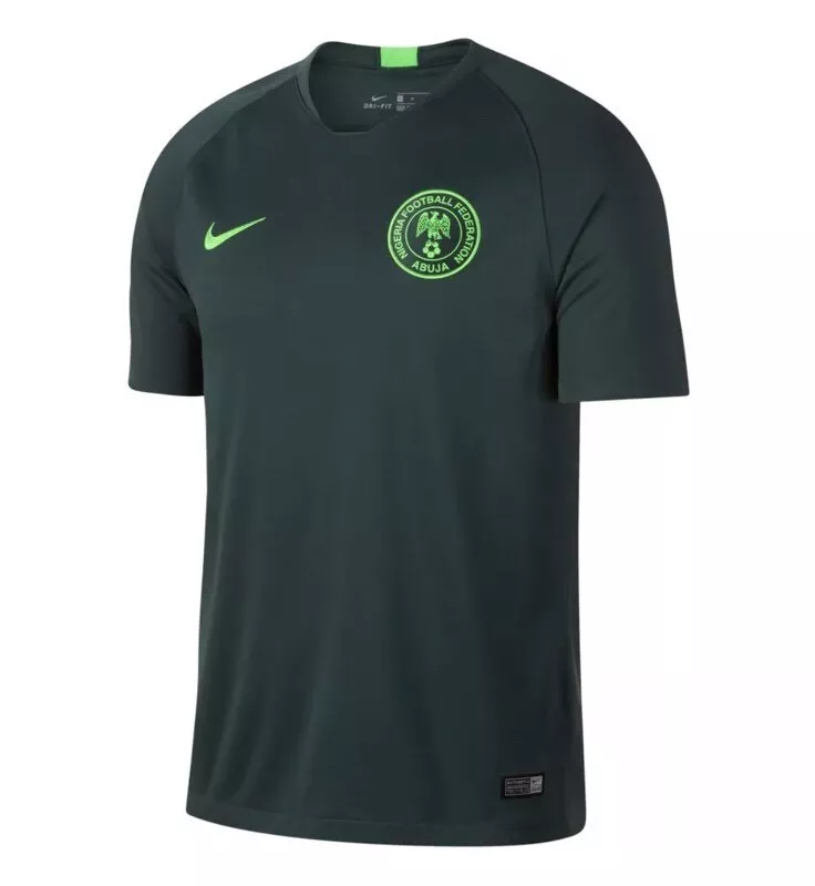 NIKE NIGERIA AWAY WORLD CUP SOCCER JERSEY 2018 FIFA 893885 397 SMALL S | eBay