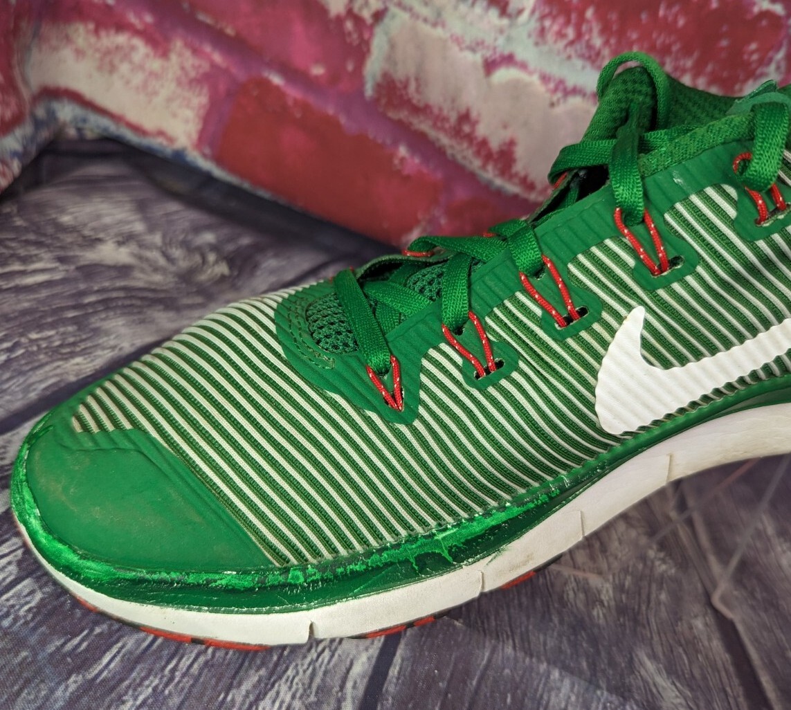 Nike Free Versatility Green Red Training Running Shoes Mexico