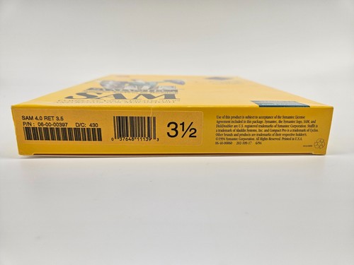 Vintage Symantec SAM Virus Protection Version 4.0 for Macintosh - Picture 5 of 6