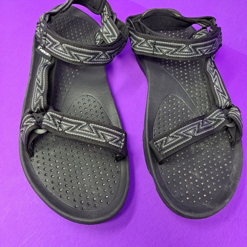 Teva Sport Sandal 6502 Hurricane Black Outdoor Water Strap Shoe Men's 11 - Picture 2 of 24