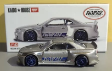 KAIDO HOUSE x MINI GT NISSAN SKYLINE GT-R R34 KAIDO WORKS SHINJUKU V1 #KHMG143
