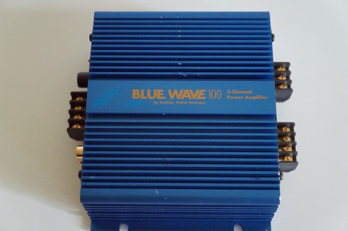 Vintage BLUE WAVE 100 AUDIOTEC FISCHER GERMANY 50W X 2 Power Amplifier NOS NEW - 第 1/7 張圖片