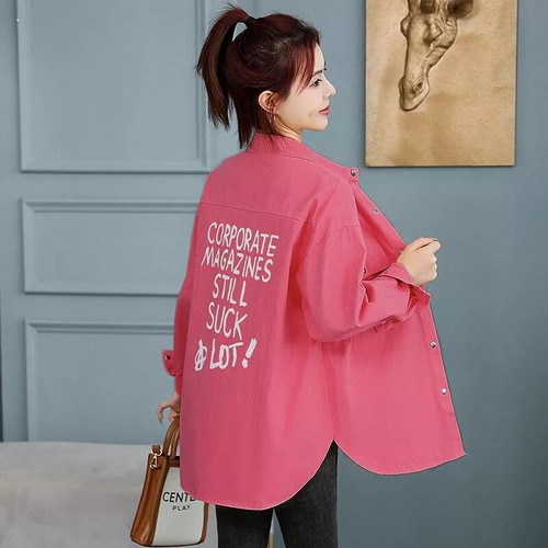 Camicia Maglia Blusa Donna Camicetta Nero Strass Raso Manica Lunga - Foto 3