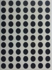 8mm Coloured Dot Stickers Round Sticky Dots Adhesive Circles Labels