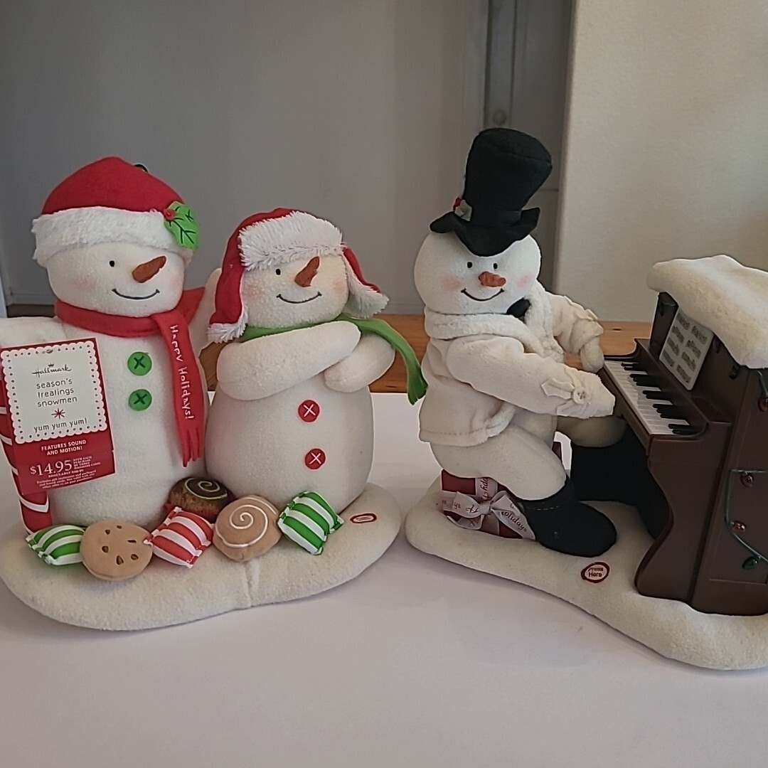 SnowMan　CD Hallmark 2018 SNOW MANY MEMORIES Snowman Band Set of 5 with