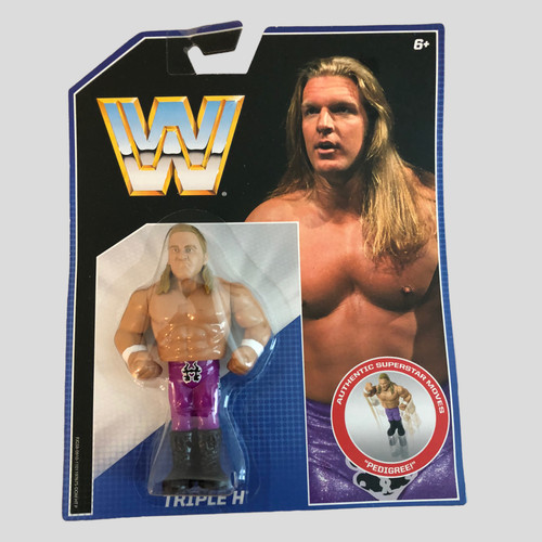 Triple H - WWE Mattel Retro Figure Series 2 - Crac...