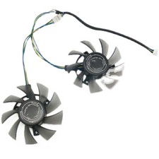 75mm For ASUS GTX1050 1050ti 2GB/4GB DUAL OC V2 Graphics Card Cooling Fan 4Pin