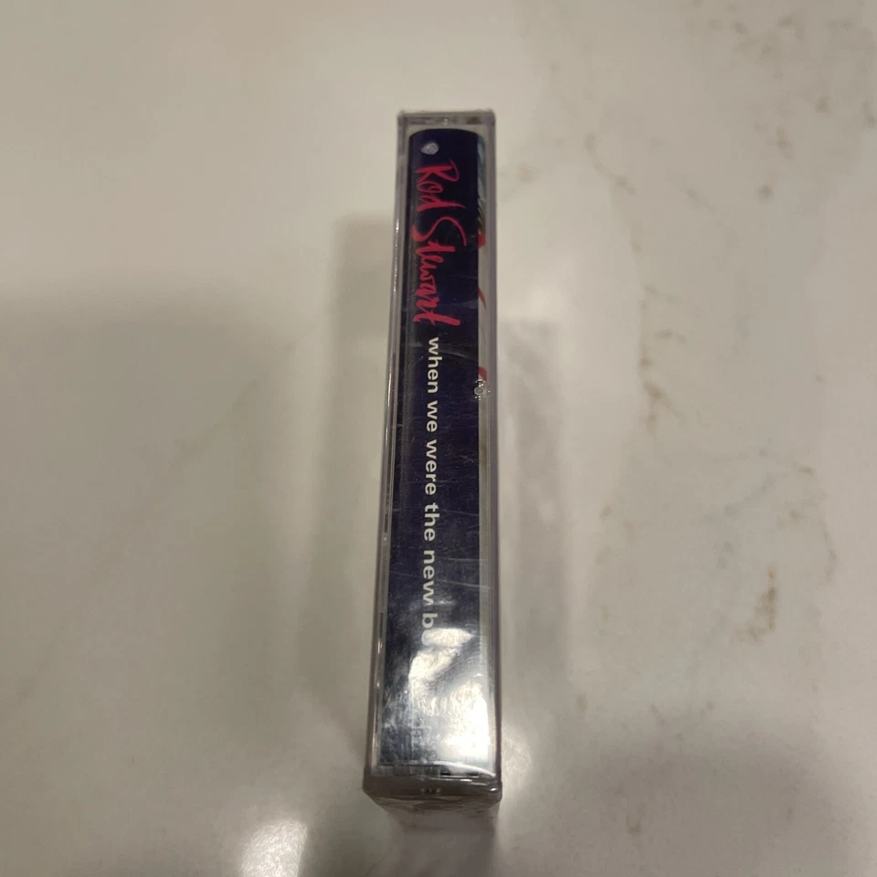 ROD STEWART – When We Were The New Boys 1998 Warner Bros. cassette SEALED FSH - Image 3 of 4