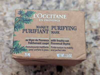 L'Occitane Purifying Mask Provencal Thyme 2.6 oz