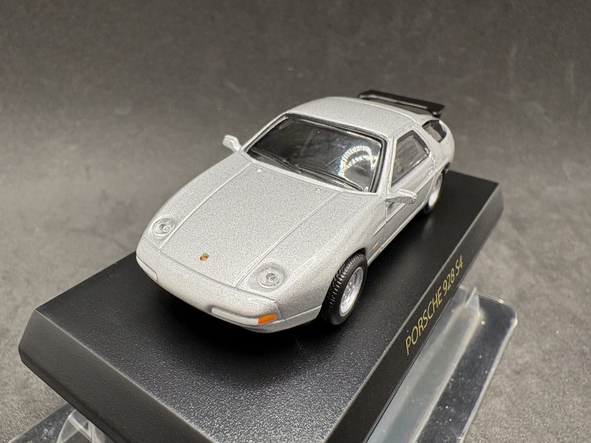 Kyosho 1/64 Porsche collection 928S4 Silver diecast model