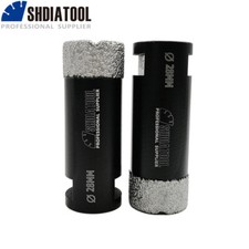 2pcs 28mmx15mm Diamond Drill Core Bit Drilling Ceramic Tile Hole Saw Dry Cutter