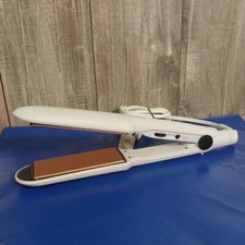 TESTED- CONAIR Double Ceramic Flat Iron 1.5", Rose Gold Extra Wide, Max Temp 410