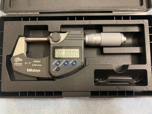 Mitutoyo 293-344 digital micrometer 0-1"