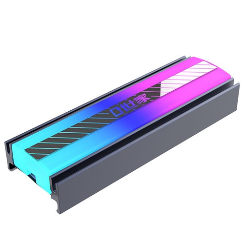 M.2 SSD Heatsink Passive Heat Cooling Radiator 5V 3Pin ARGB 2280 Solid State Pad - Picture 8 of 12