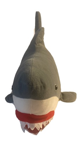 Melissa & Doug SHARK PLUSH TOY Stuffed Huggable Giant Size Shark Toy - Picture 3 of 17