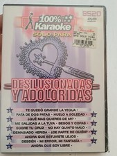 100 Karaoke Solo para desilusionadas Y Adoloridas spanish music NEW Sealed DVD